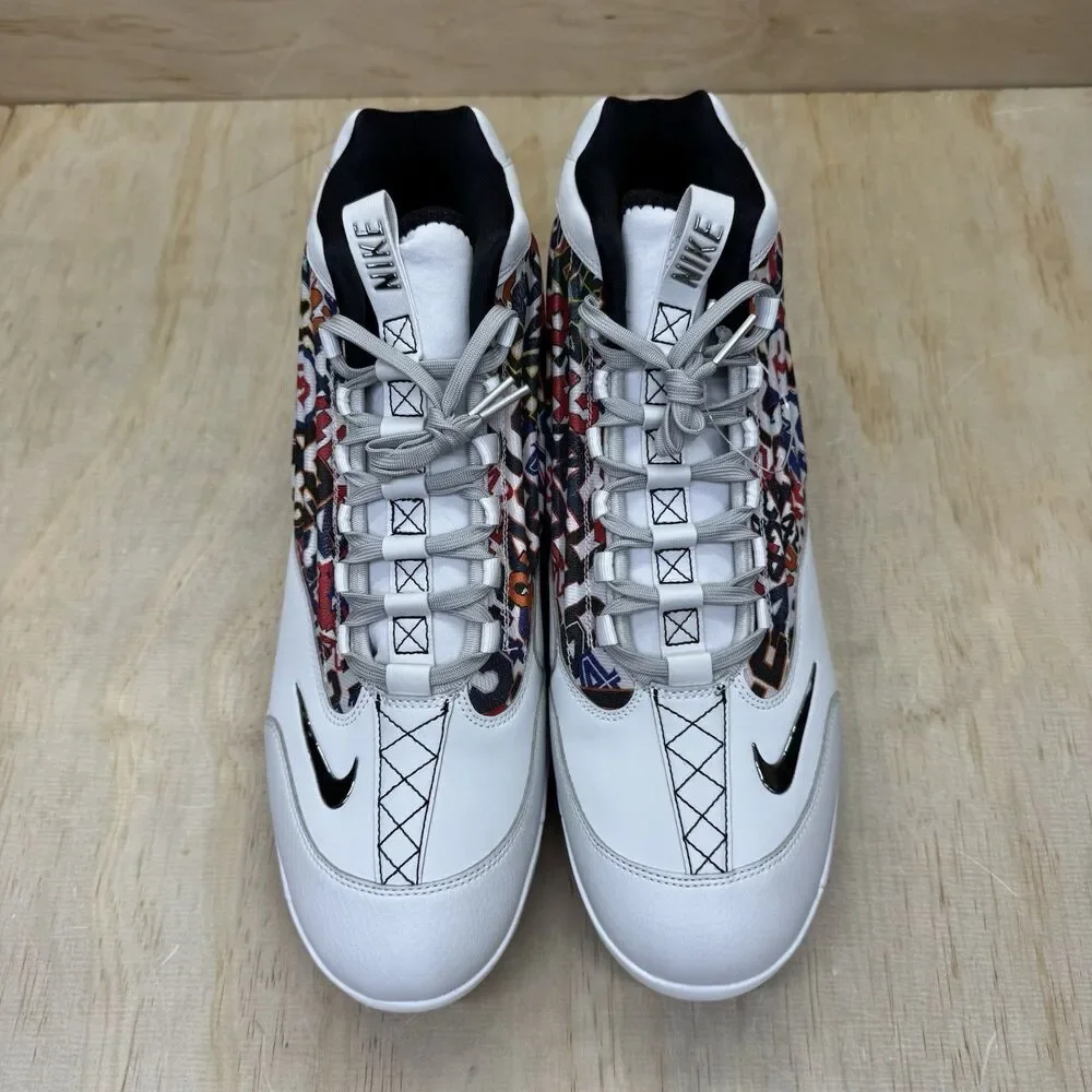 NEW Nike Griffey 2 MCS Jackie Robinson Day Baseball Cleats HJ4509-001 Mens Sz 13